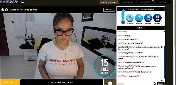  Elizabeth Rox Minimodelo webcam